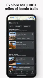 onX Backcountry Trail Maps GPS screenshot