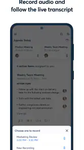 OtterAI Transcribe Voice Notes screenshot