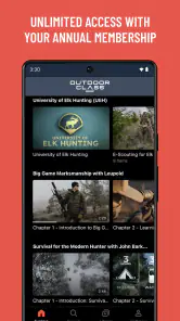 OutdoorClass: Hunting Courses screenshot