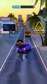 Overtake Rush 3D: Car Game screenshot