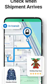 Package Tracker - pkge Mobile screenshot
