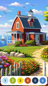 Paint by Number: Coloring Game screenshot