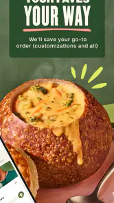 Panera Bread screenshot