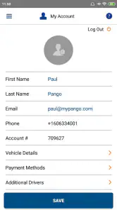 Pango Parking screenshot