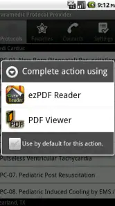 Paramedic Protocol Provider screenshot