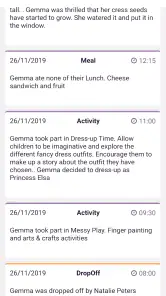 Parent Portal screenshot