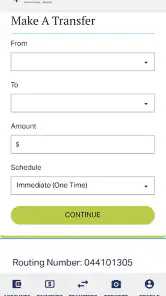Park National Bank screenshot