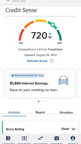 Park National Bank screenshot
