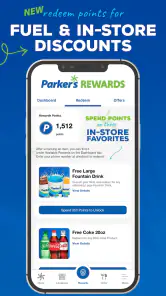 Parker's Rewards screenshot