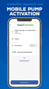 Parker's Rewards screenshot