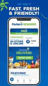 Parker's Rewards screenshot