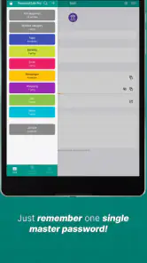 Password Safe and Manager screenshot