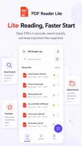 PDF Reader Lite - Fast Viewer screenshot