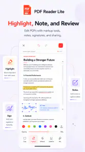 PDF Reader Lite - Fast Viewer screenshot