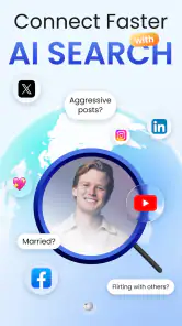 People Finder AI Deep Search screenshot