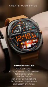 PER23 Digital Watch Face screenshot