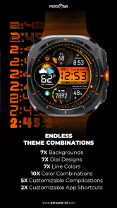 PER9 Sport Watch Face Mesa screenshot