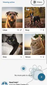 PetPage screenshot