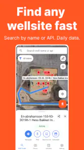 Petrix Maps Oilfield Navigator screenshot