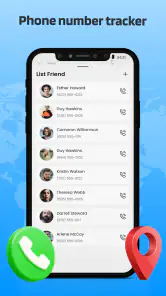 Phone Location Tracker via GPS screenshot