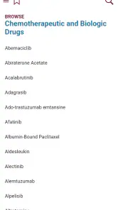 Physicians Cancer Chemotherapy screenshot