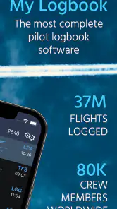 PILOTLOG - CrewLounge AERO screenshot