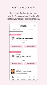 PINK—Clothing, Beauty & More screenshot