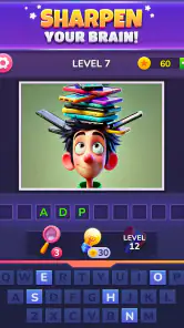 PixelPhrase ™ Pics & Word Game screenshot