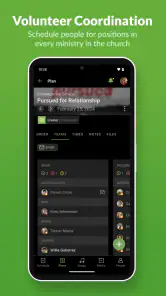 Planning Center Services screenshot