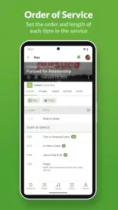 Planning Center Services screenshot