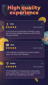 Playback: Get Paid to Play screenshot
