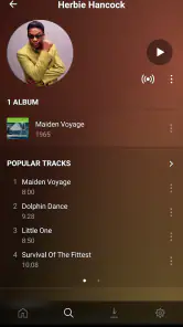 Plexamp screenshot