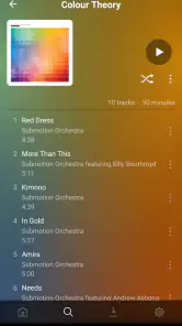 Plexamp screenshot