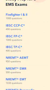 Pocket Prep EMS 2026 screenshot