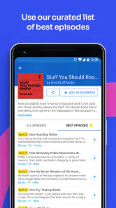 Podcast App screenshot