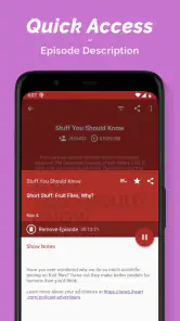Podcast Player screenshot