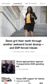 POLITICO screenshot