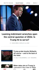 POLITICO screenshot