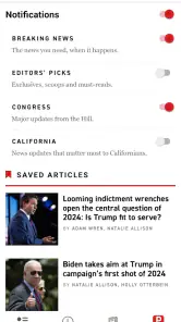POLITICO screenshot