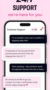 Polly.com: Magical Shopping screenshot