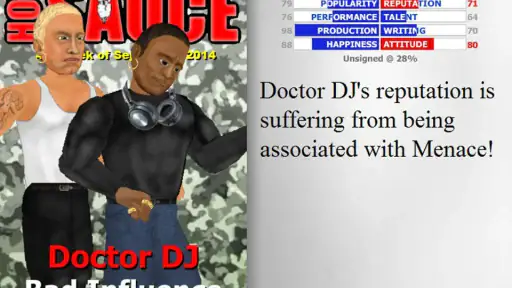 Popscene screenshot