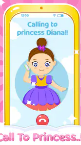 princess phone game screenshot