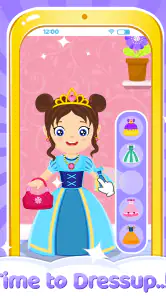 princess phone game screenshot