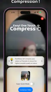 PureStatus: ByeBye Blur Status screenshot