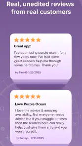 Purple Ocean Psychic Readings screenshot
