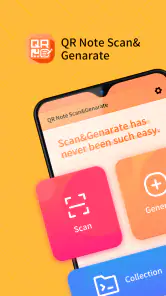 QR Note Scan&Genarate screenshot