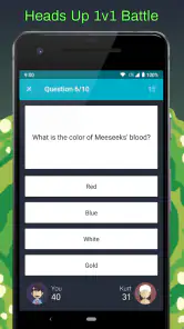 Quiz for Rick and Morty screenshot