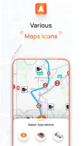 Radar, HUD, Map, Speed Camera screenshot