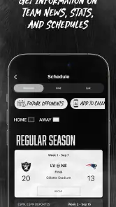 Raiders + Allegiant Stadium screenshot