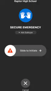 Raptor Alert screenshot